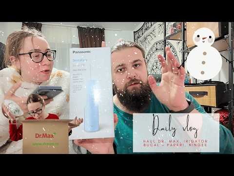 Haul Dr. Max + Coduri de Reducere & Unboxing Panasonic (A nins enorm!)