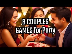8 Party Games for Couples | Couple Games | Valentines Day Party Games | Couple games for party