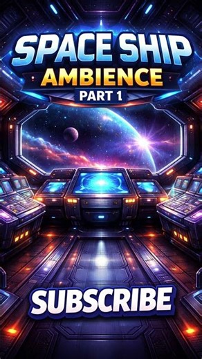 Space Ship Ambience Sound Effect | Deep Sci-Fi Spaceship Atmosphere (Part 1)