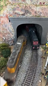 Compact Model Train Layout #modeltrainlayout #modeltrains #trains