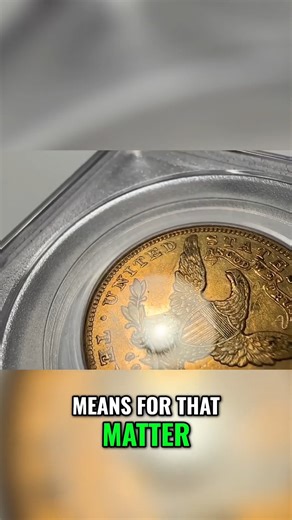 UNDERGRADED Gold Coins Gold CAC Sticker #shorts #coins #gold | Silver Dragons