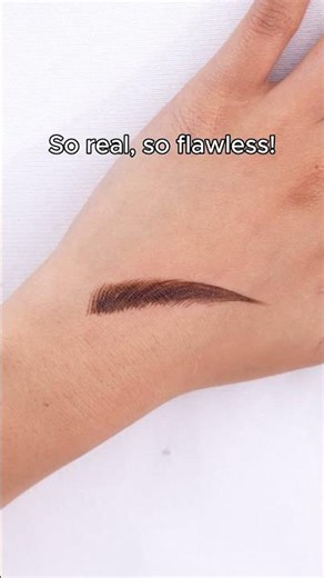 Brows that look real with just a few strokes!💕Duo Microblading Tattoo Brow #ivybeauty #microblading