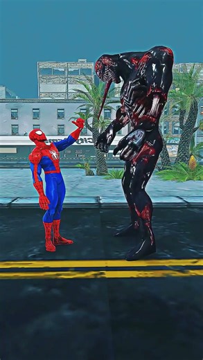 Spider-Man vs GIANT VENOM Transformation! 🕸️💀