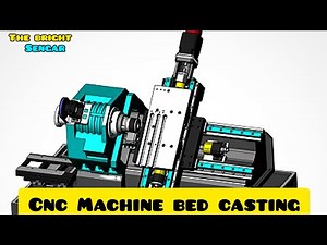 CNC Machine Bed Casting || Machine Operations