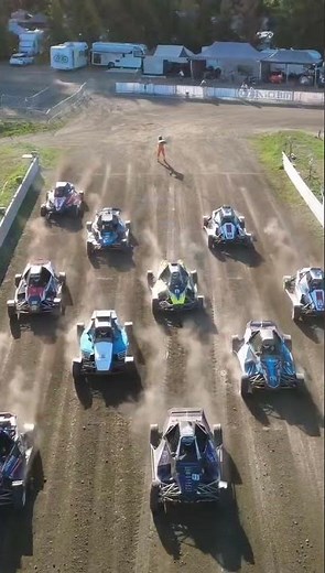 L'autocross d'Issoire vue du ciel !
