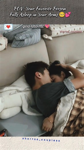 The Cutest Late-Night Cuddle Ever 😍❤️ | #CoupleGoals #LateNightCuddles #RelationshipGoals #truelove