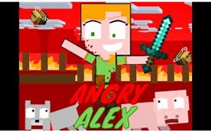 "愤怒的艾利克斯" AB结局｜一首 我的世界 音乐视频，Scratch动画。