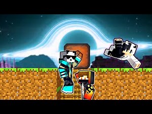 🤯We Created Bunker to Survive Black Hole in Minecraft !!!