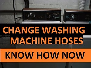 Replace Washing Machine Hoses How Often to Change Hoses