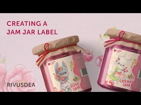 Designing a label for a jam jar (ft. Rivusdea)