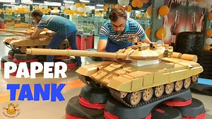 297K views · 1.5K reactions | How To Create a 6.5 Ft. Long PAPER MODEL of: T90 ' Bhishma' TANK of ADGPI - Indian Army #PaperMajestic1 Video Created by: CineScope Talkies | Paper Model Guru - Atamjeet | Facebook