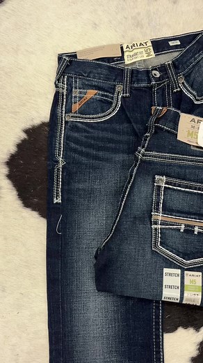 New Ariat Jeans M4 Relaxed Boot cut just arrived 🔥🌵Come see us, we’re open until 8:00 pm! 🔥laherradurawwnc.com | La Herradura Western Wear