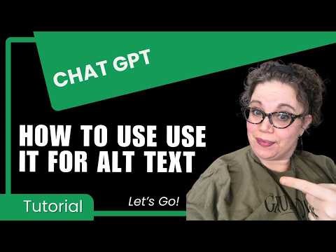 How to Use AI for Meaningful Alt Text | Accessible Web Design Tips