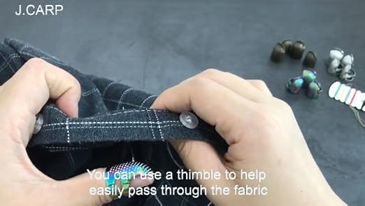 How to use sewing thimble