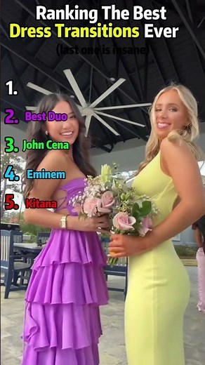 You Won’t Believe These Dress Changes!
