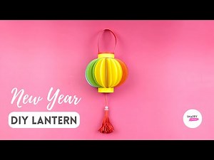 Lantern Paper Craft | New Year Paper Art | DIY Lantern