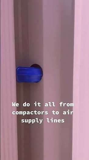 Air Supply Line Installation and Maintenance#airsupplylines #compactor #aircompressor