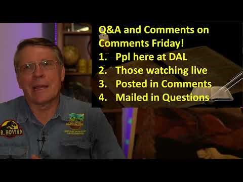 Dr Kent Hovind Q A And Comments on Comments LIVE