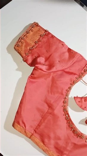 normal needle aari work design /simple aari design #normalneedleaariwork