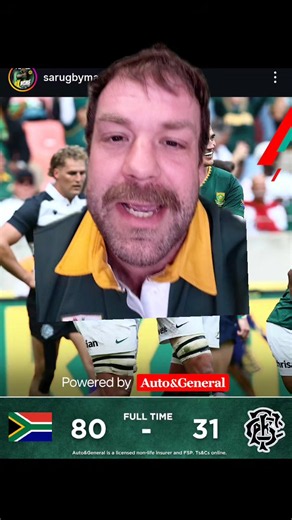 Springboks vs Barbarians highlights 2026 — Springbok hoogtepunte