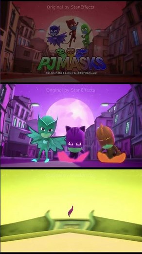 PJ Masks Intro Logo Sponsored by Klasky Csupo 2001 | StanEffects #shorts