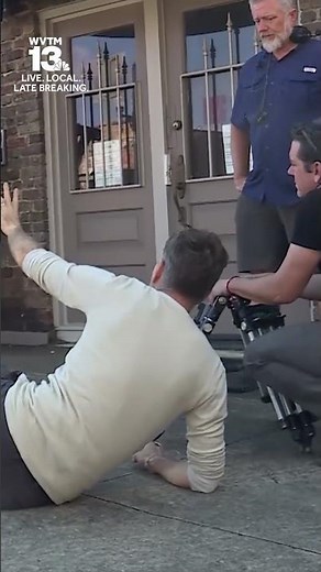 Alec Baldwin spotted filming movie in downtown Birmingham