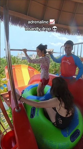 Conquer the tsunami wave slide at Vinwonders Phu Quoc water park 😱