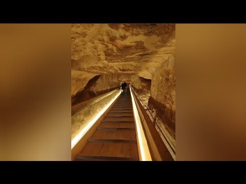 "INSIDE the Small Pyramid of Menkaure 🔺👀✨ | Rare Cinematic View From Outside & Deep Inside!"