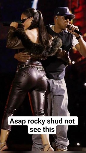 Rihanna & Jay Z doing this with Asap rocky around #trending #viral #concert #entertainment #hiphop
