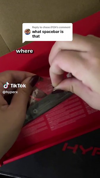 Replying to @chase.0124 this spacebar from our Alloy Origins 60% keyboard is a nice touch to personalizing your keyboard setup 👌 #keebtok #keyboard #pcgamer #keyboardsetup #pcsetup #desksetup