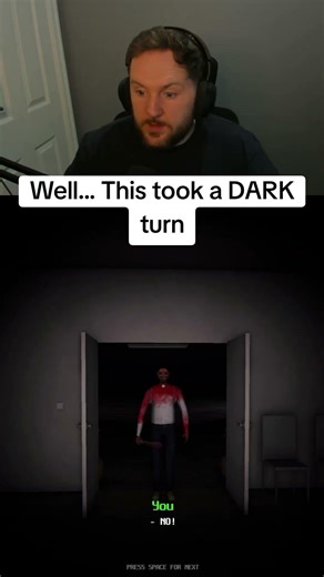 He needs to calm down...