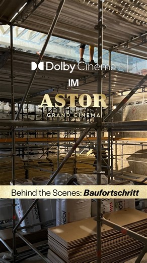 Schritt für Schritt entsteht hier etwas Großes 👷‍♀️ Unser Kino 1 wird zum ersten Dolby Cinema in Niedersachsen – mit beeindruckendem Sound und brillanten Bildern. Ab Ende 2025 erlebt ihr Kino so intensiv wie nie zuvor! Seid ihr schon gespannt? 🍿👇 #AstorGrandCinema #DolbyCinema #DolbyAtmos #DolbyVision #PremiumKino #Hannover | ASTOR Grand Cinema