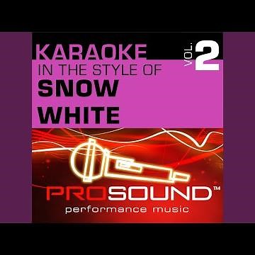 The Dwarfs' Yodel Song (Karaoke Lead Vocal Demo) (In the style of Snow White)