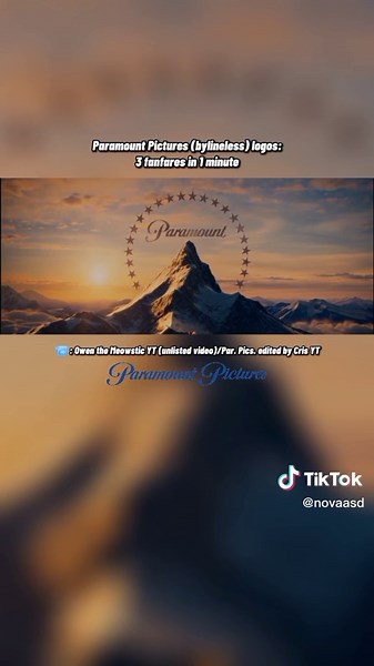 Remake of Paramount Pictures Logo from 2002