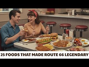 25 Classic Diner Meals That Defined Route 66 in the 1950s | America in Memories