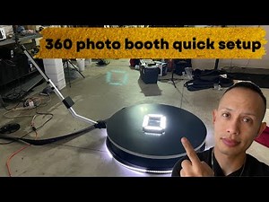 360 Photo Booth Quick Setup | Photo Booth Rental Company
