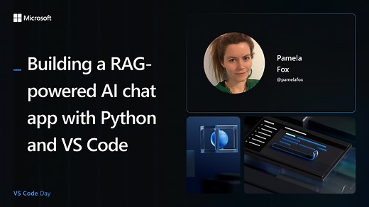 Building a RAG-powered AI chat app with Python and VS Code