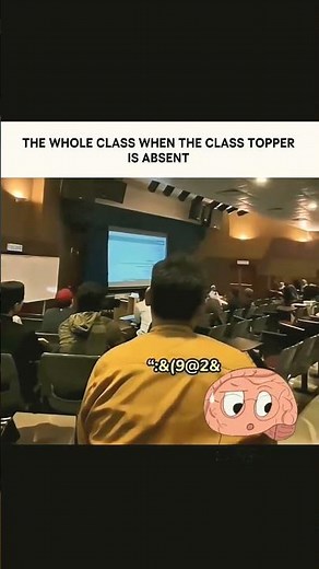 POV: Class topper is absent today 🤧 #relatable #funny #students #aspirants #shorts #topper