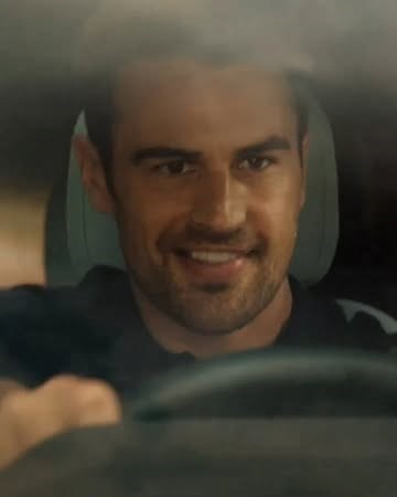Theo James News on Instagram: "#TheoJames stars in the new video ad for 'Range Rover Sport in Velocity Blue' via: range rover/x"