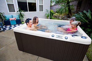 Lifesmart LS350 Plus 5-Person 28-Jet Plug and Play Spa - OutletSpas.com