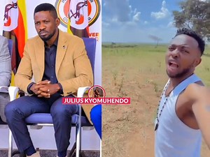 Wuno TikToker CB Talker azude ensi ensubize Bobi Wine jagenda okufuga. | Julius Kyomuhendo