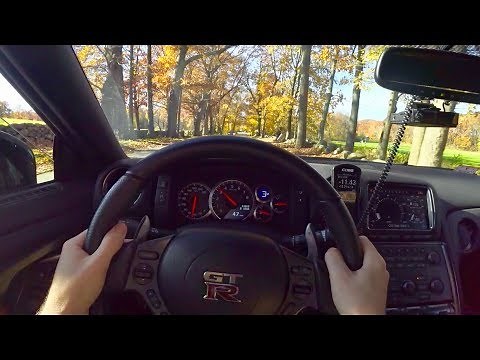Tuned 2013 Nissan GT-R Black Edition - Tedward POV Test Drive (Binaural Audio)