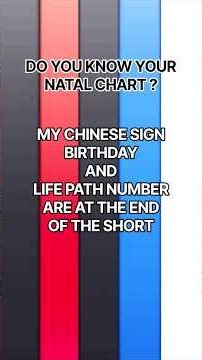 Natal chart review
