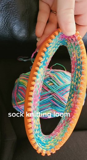 Loom Socks Knitting Machine Tutorial