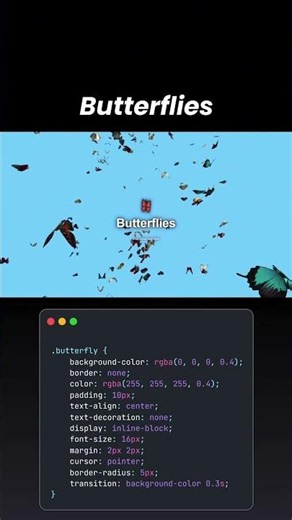 Butterfly Garden 🦋