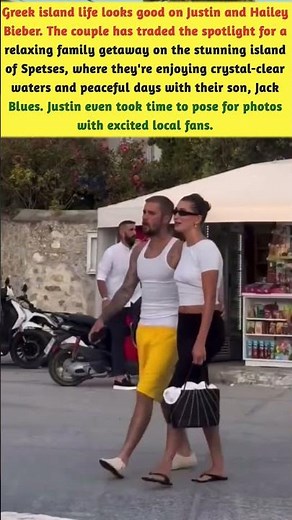 Justin Bieber's Relaxing Greece Trip Is Family Goals #justinbieber #usashorts #nyc