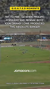 80K views · 1.2K reactions | Today's #GOATEDMoment is brought to you by the one and only Onandi Lowe! Born on December 2, 1974, "Nandi" brought strength, speed, and smarts to every game, making him a powerhouse on the football field. A key player in the historic Reggae Boyz '98 World Cup campaign, his skills and agility solidified him a true Jamaican football legend. ⚽ #OnandiLowe #ReggaeBoyz #JamaicanFootballLegend | Jamaicansdotcom | Facebook