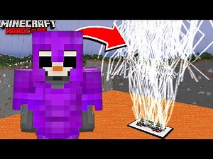 I Built a WEATHER MACHINE in Minecraft Hardcore