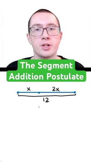 How to Solve a Segment Addition Problem!