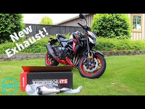 Yoshimura Alpha T Slip-On Exhaust Installation and Comparison | GSX-S750Z ABS 2020